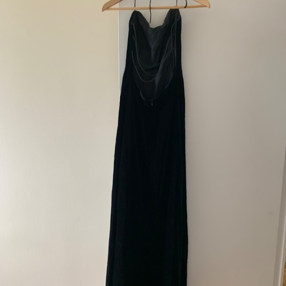 Laundry Black Lined Velvet Dress - Picture 2 of 5